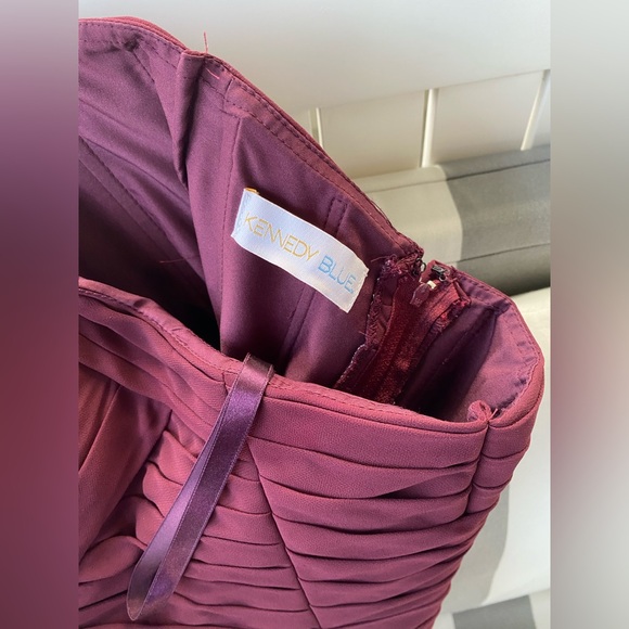 Kennedy Blue, Ginger, Bordeaux Dress! - Picture 7 of 12